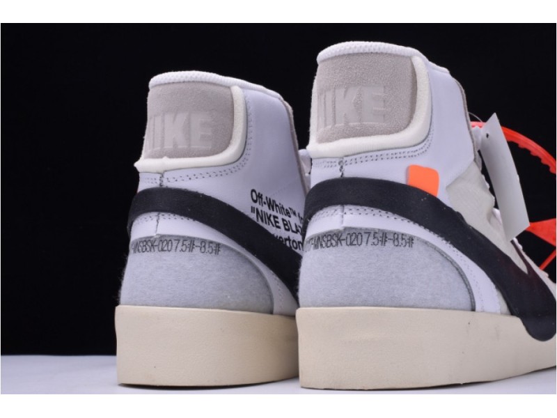 OFW x Nike Blazer MID THE TEN 10 Virgil Abloh AA3832-100 