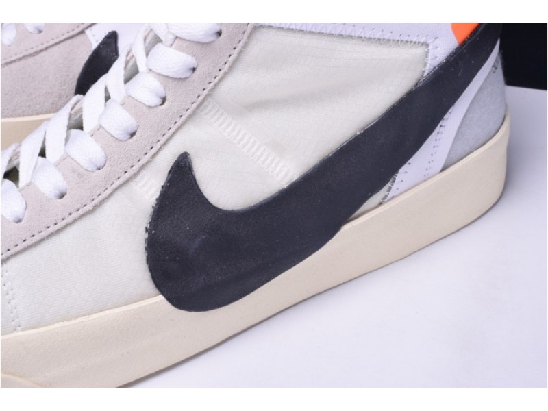 OFW x Nike Blazer MID THE TEN 10 Virgil Abloh AA3832-100 