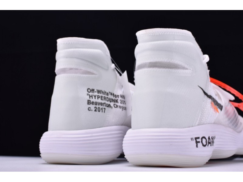 OFW x Nike Hyperdunk 2017 FK THE TEN 10 Virgil Abloh  AJ4578-100 
