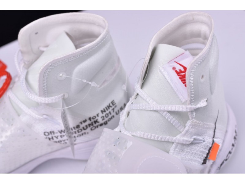 OFW x Nike Hyperdunk 2017 FK THE TEN 10 Virgil Abloh  AJ4578-100 