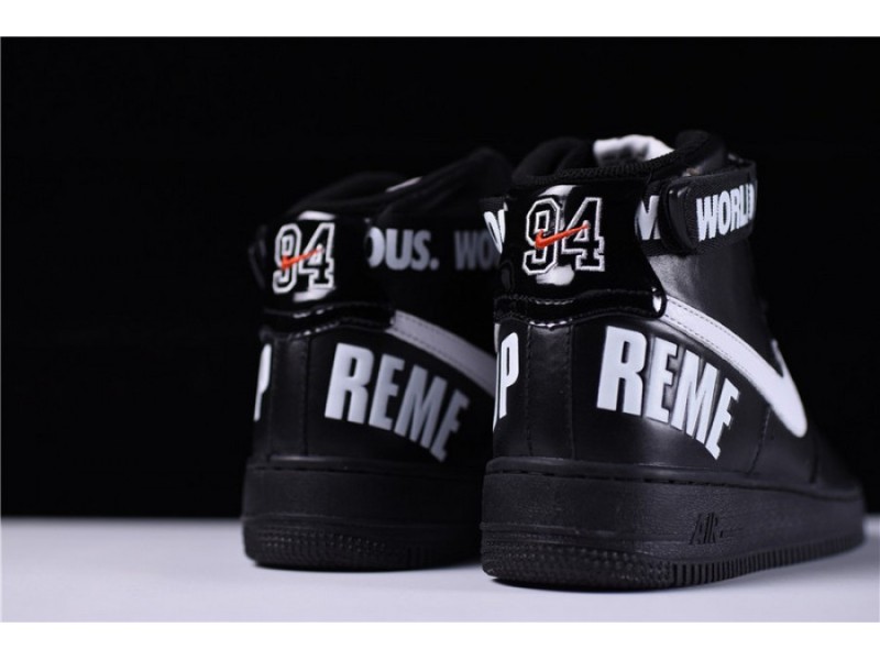 Supreme Nike Air Force 1 High SP Black  DS F/W  698696-010