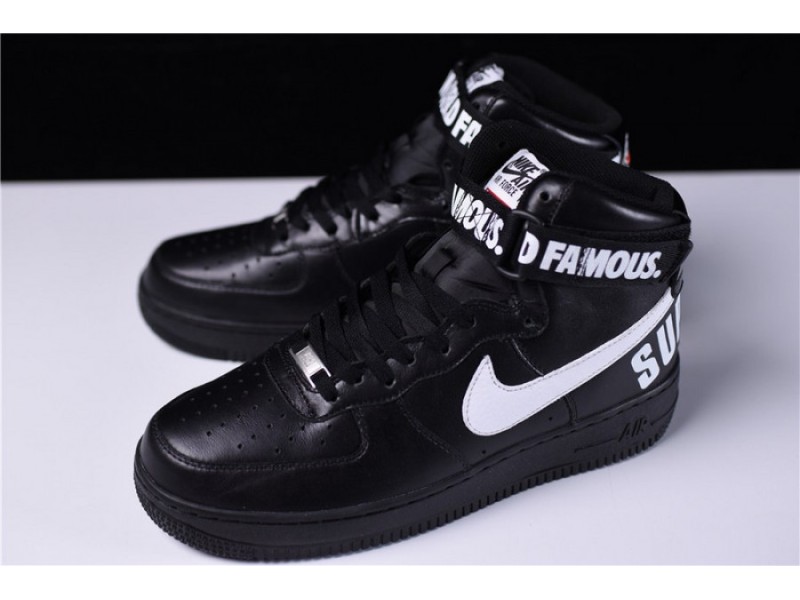 Supreme Nike Air Force 1 High SP Black  DS F/W  698696-010