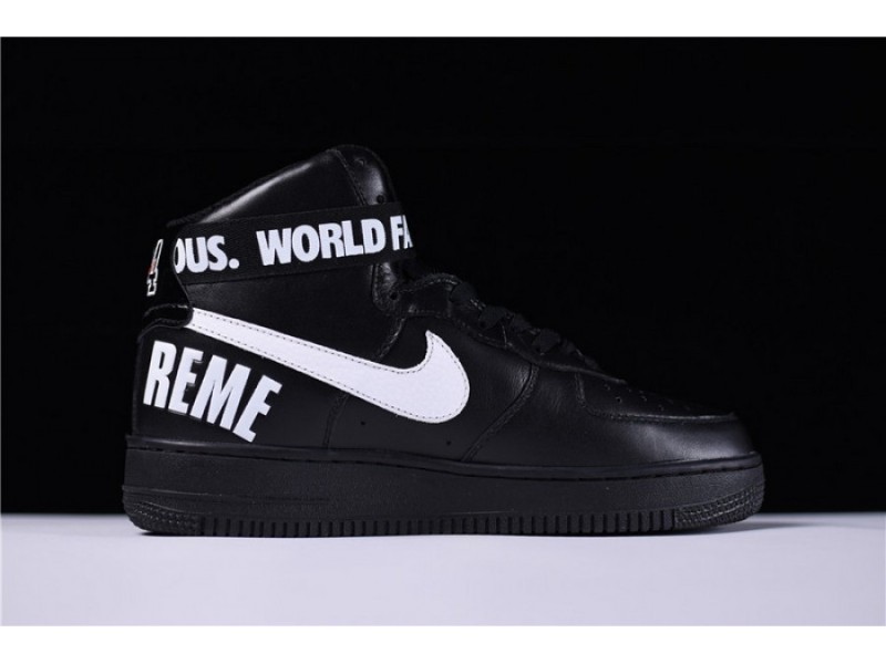 Supreme Nike Air Force 1 High SP Black  DS F/W  698696-010