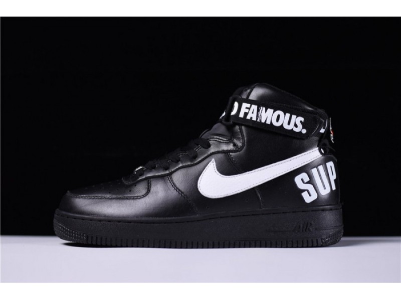 Supreme Nike Air Force 1 High SP Black  DS F/W  698696-010