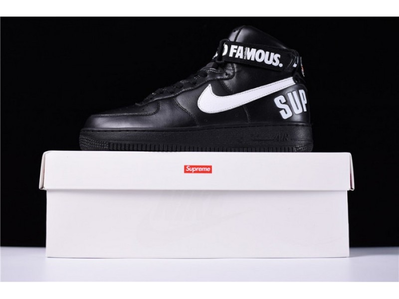 Supreme Nike Air Force 1 High SP Black  DS F/W  698696-010