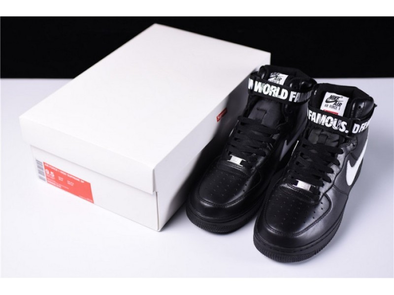 Supreme Nike Air Force 1 High SP Black  DS F/W  698696-010